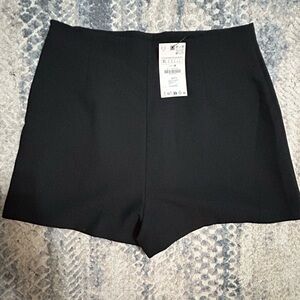 Zara black high-waisted shorts Size XL #summer #highwaisted